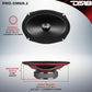 DS18 PRO-SM69.2 6x9 Shallow Water Resistant Cone Mid-Range Speaker - 1PC