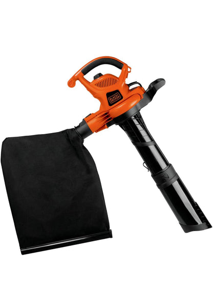 BLACK+DECKER 3-in-1 Elektriese Blaser, Blare Stofsuier/Vergruiser, Koord, 12-Amp (BV6600)