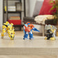 Transformers Playskool Primal Team-Up 3-Pack with Optimus Prime,Bumblebee, and Grimlock Converting Dinosaur Figures, 4.5-Inch Toys, Ages 3 and Up