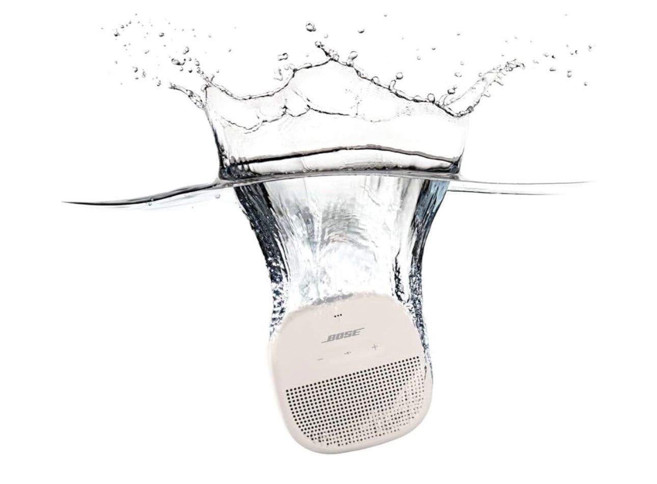 Bose SoundLink Micro Bluetooth Speaker Waterproof w/ Microphone - White Smoke