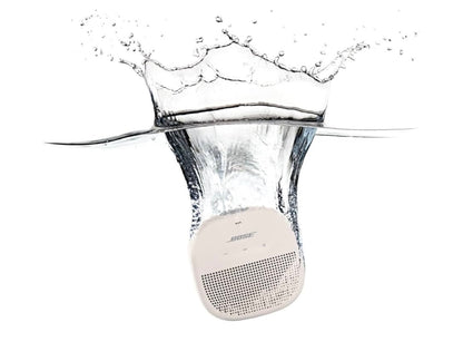 Bose SoundLink Micro Bluetooth-luidspreker Waterdig m/mikrofoon - White Smoke