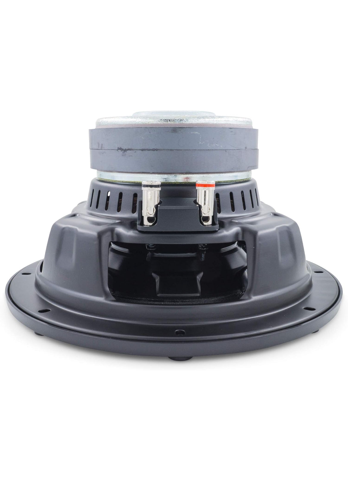 JVC CW-DR124/104 DRVN 4-ohm 350 Watt Motorklank Subwoofer - Enkel (Swart) met Betroubare Lae-Frekwensie Punch (10")