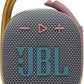 JBL Clip 4 - Portable Mini Bluetooth Speaker, IP67 waterproof and dustproof, 10 hours of playtime - (Grey)