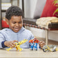 Transformers Playskool Primal Team-Up 3-Pack with Optimus Prime,Bumblebee, and Grimlock Converting Dinosaur Figures, 4.5-Inch Toys, Ages 3 and Up
