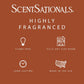Scentsationals Wax Melts, Wax Cubes Strong Scent – Getaway Collection Desert Rose – Long Lasting Scented Melts for Warmer - 10oz (Pack of 4)