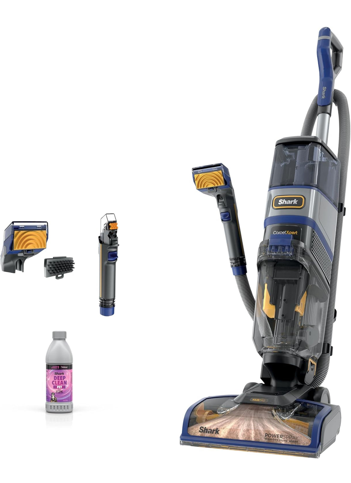 Shark Upright Carpet Cleaner with Built-in Spot & Stain Cleaner, CarpetXpert HairPrO - NEW