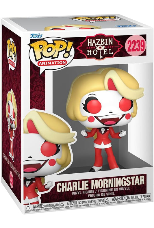 Funko Pop! Animation: Hazbin Hotel - Charlie Morningstar - 1/6 Odds for Rare Chase Variant - Collectible Vinyl Figure