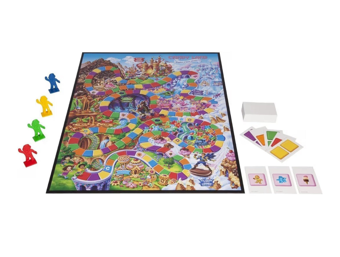 Hasbro Gaming Candy Land Kingdom of Sweet Adventures Board Game for Kids - Ages 3 & Up
