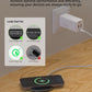 New Anti-Slip Wireless Charger 15W Max Fast Charging Pad Compatible w/ iPhone,Samsung Galaxy - Black