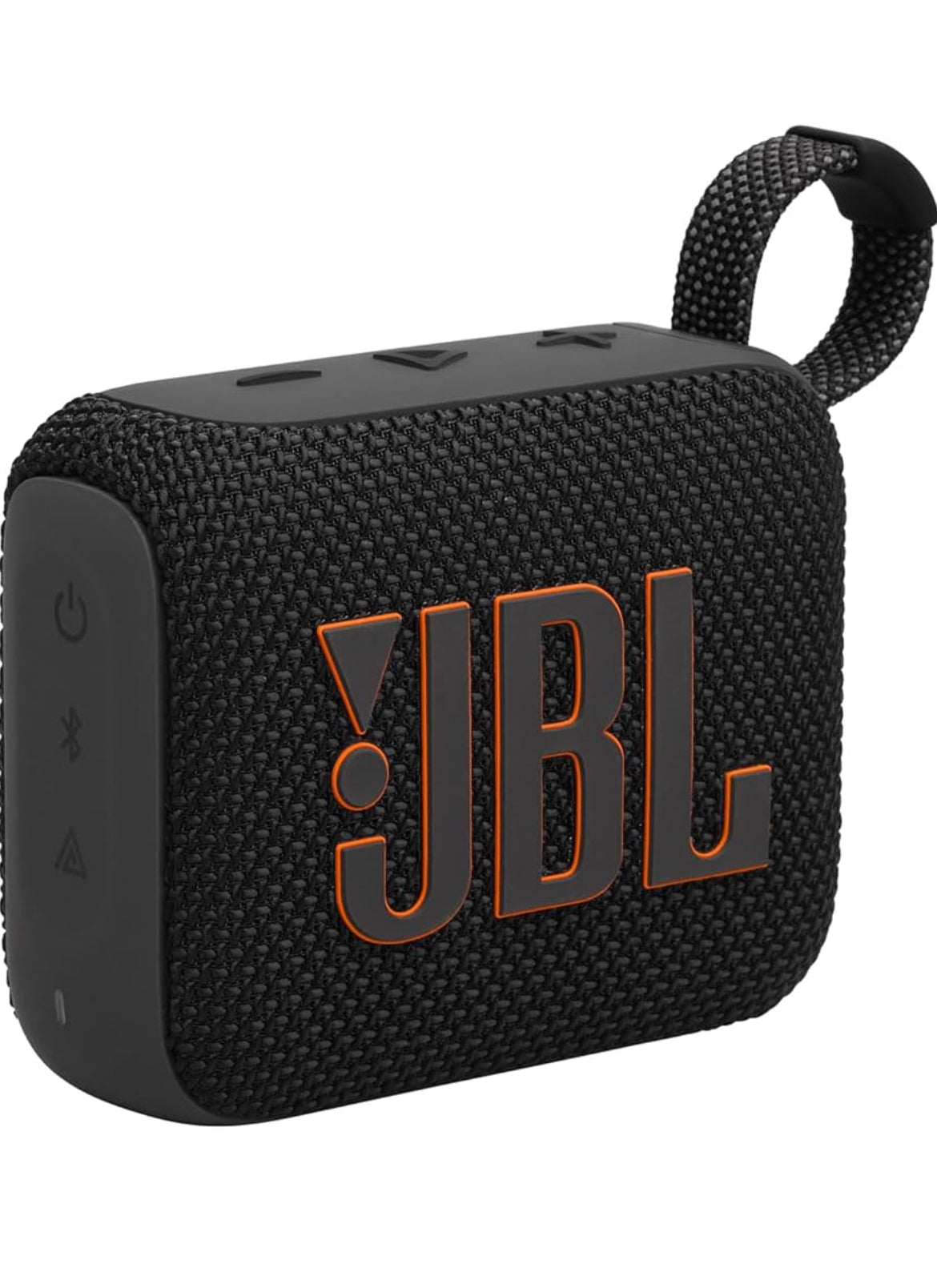 JBL Go 4 - Ultra-Portable, Waterproof and Dustproof Bluetooth Speaker, Big Pro Sound with Punchy bass, 7-Hour Built-in Battery, Made in Part with Recycled Materials (Black)