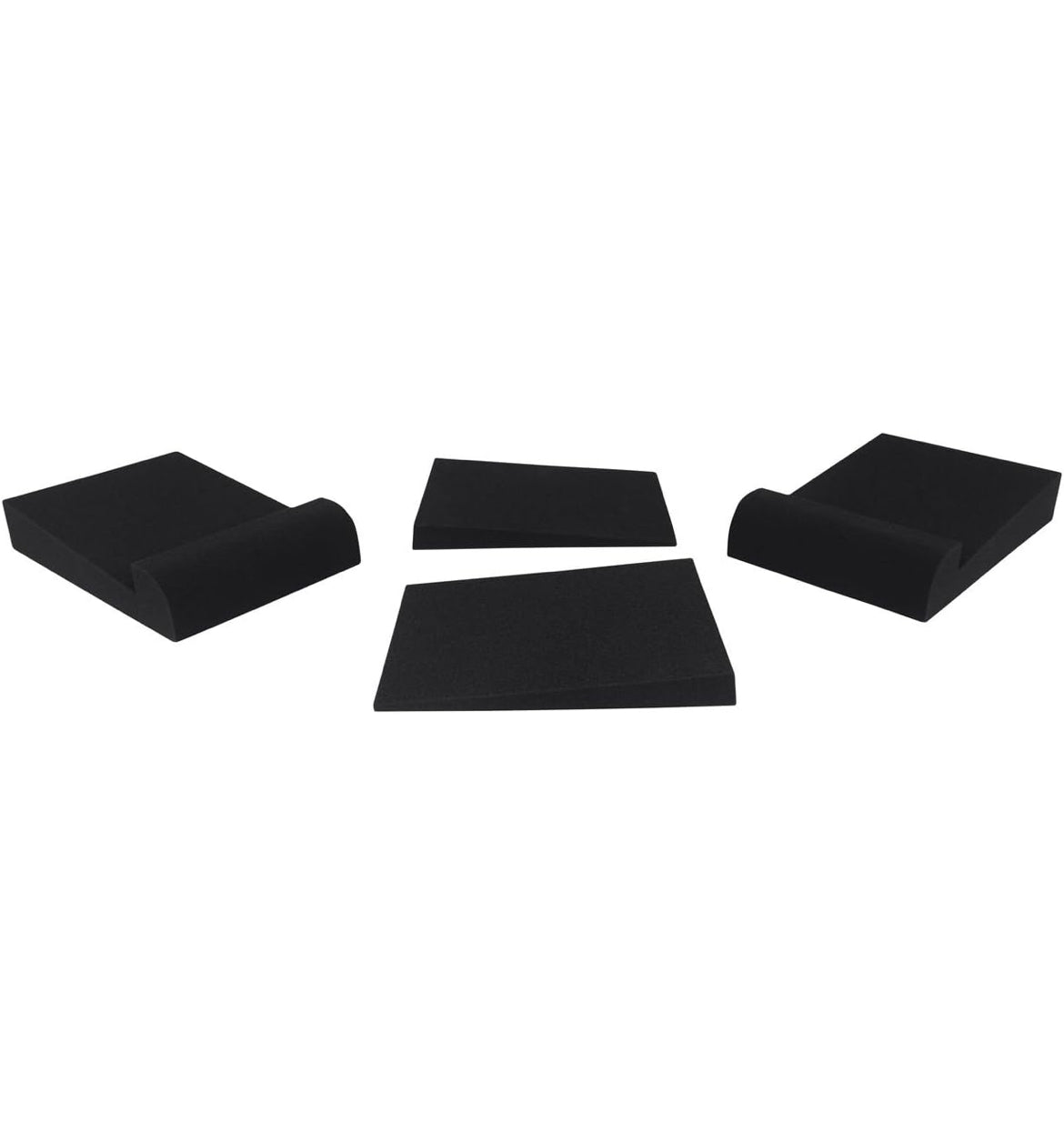 Rockville 2 APM6W 6.5" 2-Way 350 Watt Powered USB Studio Monitors+Stands+Pads