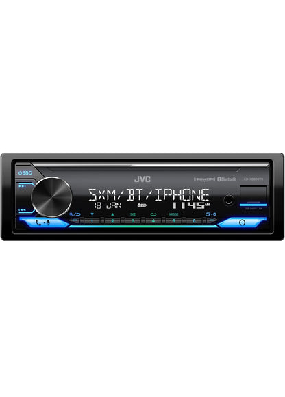 JVC KD-X380BTS Digitale Mediakarontvanger met Bluetooth, USB, SiriusXM, Amazon Alexa