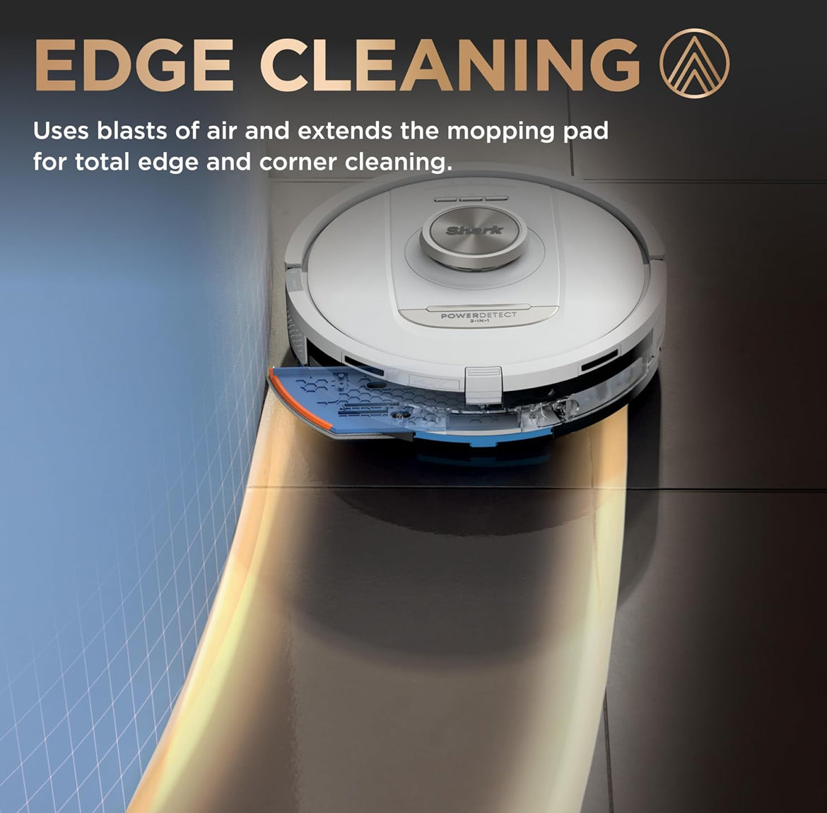 Shark Robot Vacuum & Mop Combo, PowerDetect NeverTouch Pro, Self-Emptying - NEW