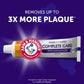 ARM & HAMMER Complete Care Toothpaste,Teeth Whitening w/ Baking Soda - Fluoride Fresh Mint Flavor (Pack of 4)