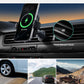 INIU Car Phone Holder for Magsafe, Qi2 Certified Wireless Car Charger for Cell Phone Mount Dash【360°】 Phone Mount Auto Clamping Car Accessories Compatible with iPhone 16 15 14 13 Xs XR Samsung S23 etc
