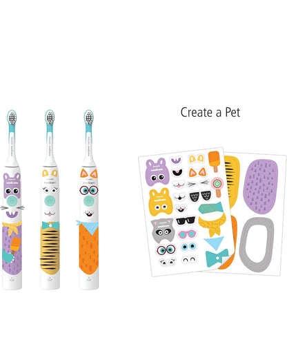 Philips Sonicare for Kids Design a Pet Edition, met Koord, HX3601