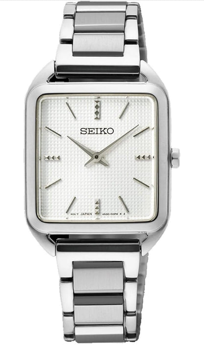 SEIKO Essentials RK Kwarts Silwer Wysplaat