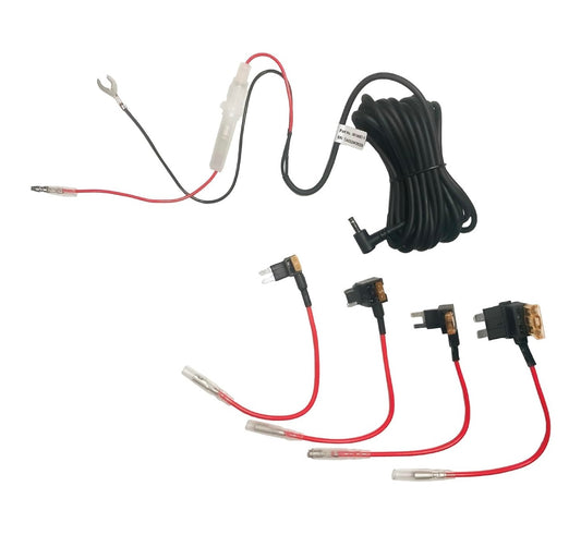 Cobra Radardetektor Direkte Hardwire-stel na Vatkoppelaar Kragkabel vir Maklike Pasgemaakte Installasie, Versoenbaar RAD350 380 450 480i en 700i