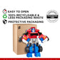 Transformers Playskool Heroes Rescue Bots Optimus Prime, 4.5-Inch Action Figure, Kids Converting Robot Toy, Ages 3+