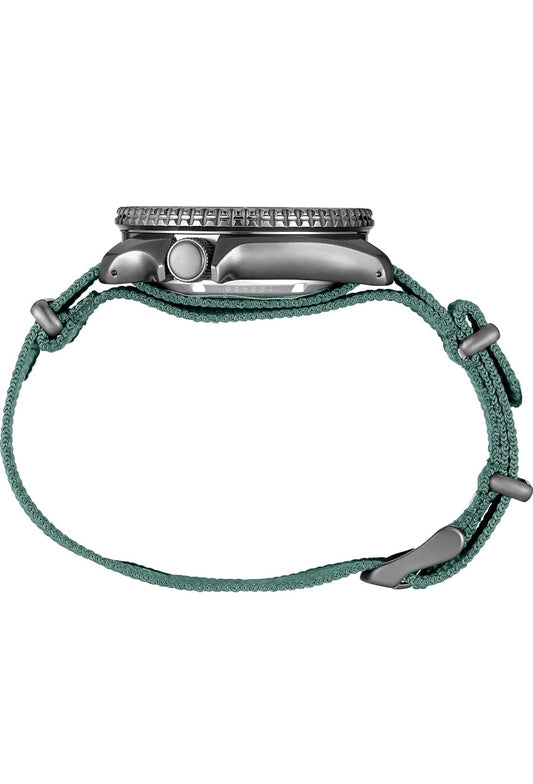 SEIKO SRPD77 5 Sports Manshorlosie Groen 42.5mm Vlekvrye Staal