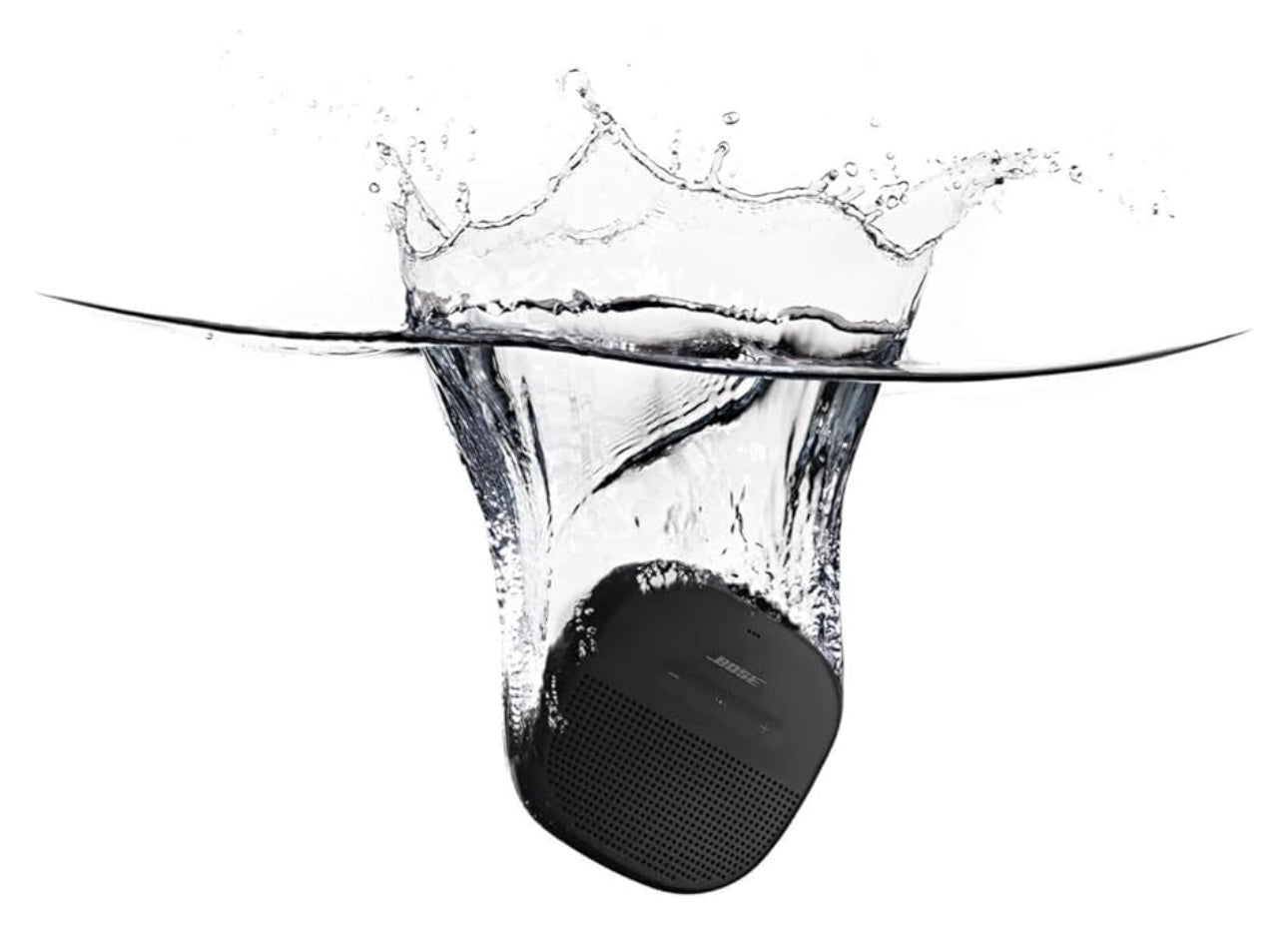 Bose SoundLink Micro Bluetooth Speaker Waterproof with Microphone - Black