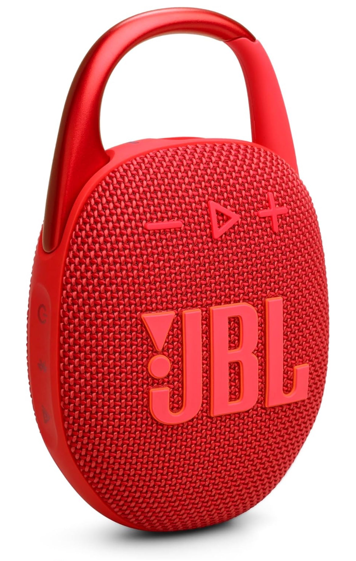 JBL Clip 5 - Ultra-Portable, Waterproof & Dustproof Bluetooth Speaker, Big Pro Sound with Punchy bass - (Red)