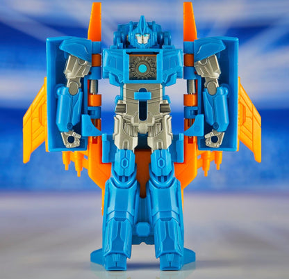 Transformers: One Cog Changer Sentinal Prime 4-Inch Robot Action Figure, Interactive Toys for Boys and Girls Ages 6 and Up