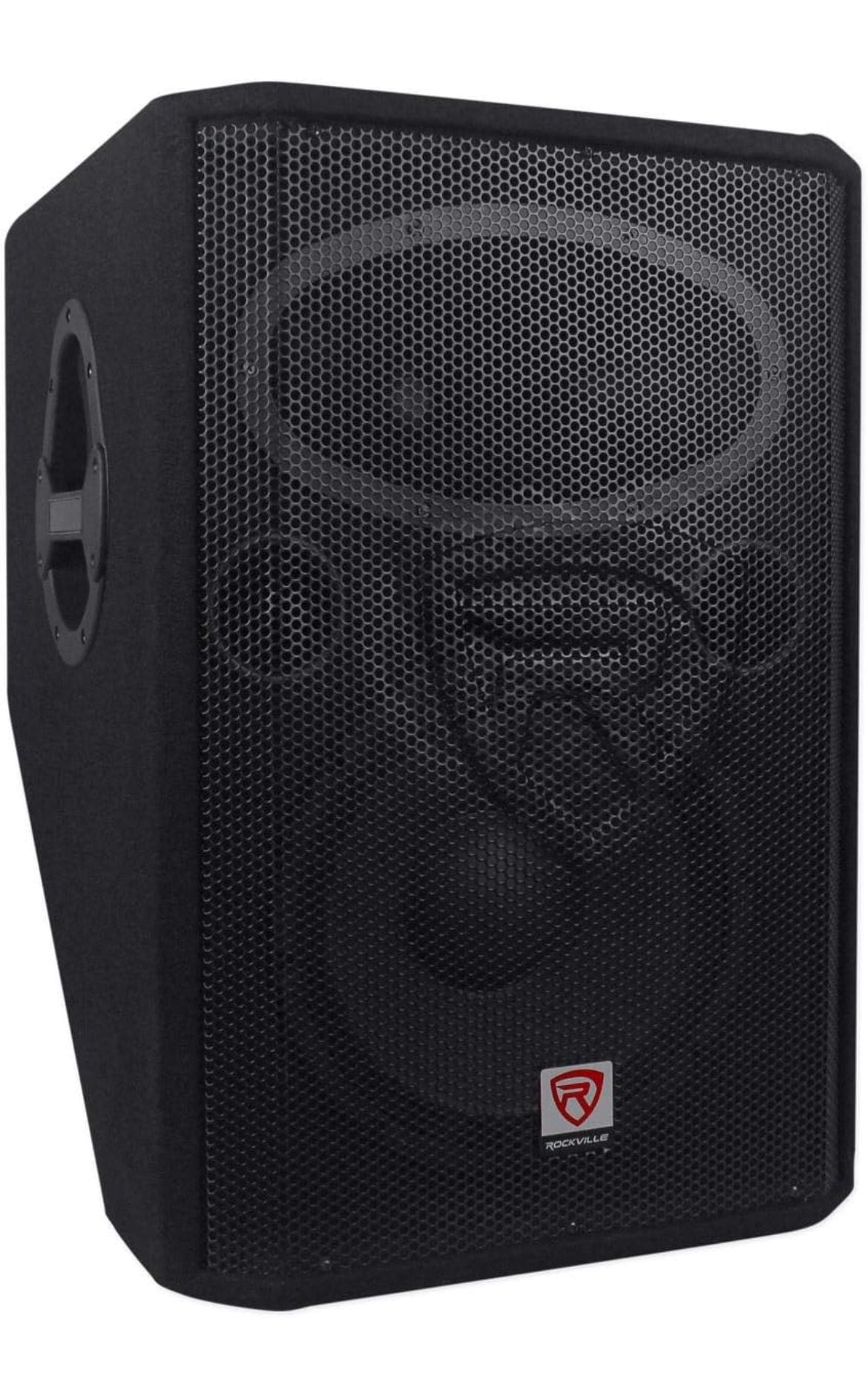 New Rockville RSM12P 12" 1000 Watt 2-Way Passive Stage Floor Monitor Speaker, black