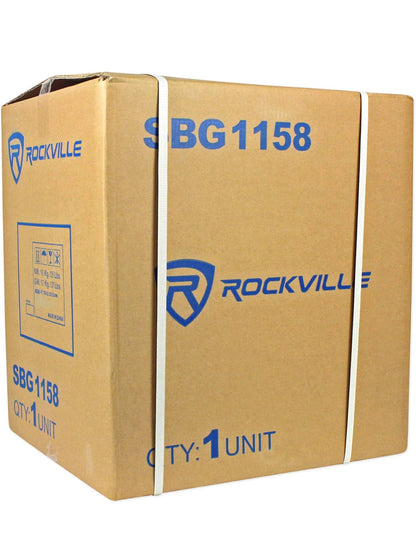 Rockville SBG1158 15" 800 Watt Subwoofer Sub vir Kerkklankstelsels
