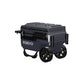 Heavy Duty Insulated Cooler Trailmate Journey 70qt Wheeled Cooler  - Insulated Hard Shell Ice Chest (Black)