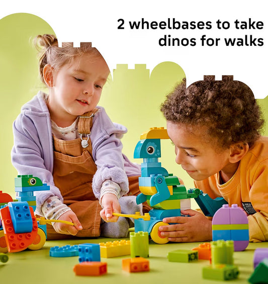 LEGO DUPLO Town 3 in 1 Dinosaurs on Wheels Learning Toy - 10451