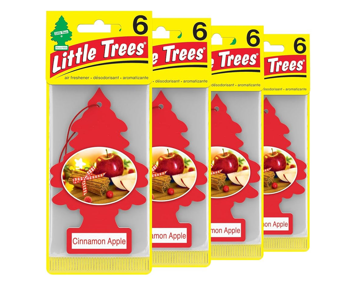 LITTLE TREES Kar Lugverfrisser Langdurige Geur - Kaneelappel - (24)
