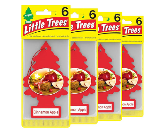 LITTLE TREES Kar Lugverfrisser Langdurige Geur - Kaneelappel - (24)