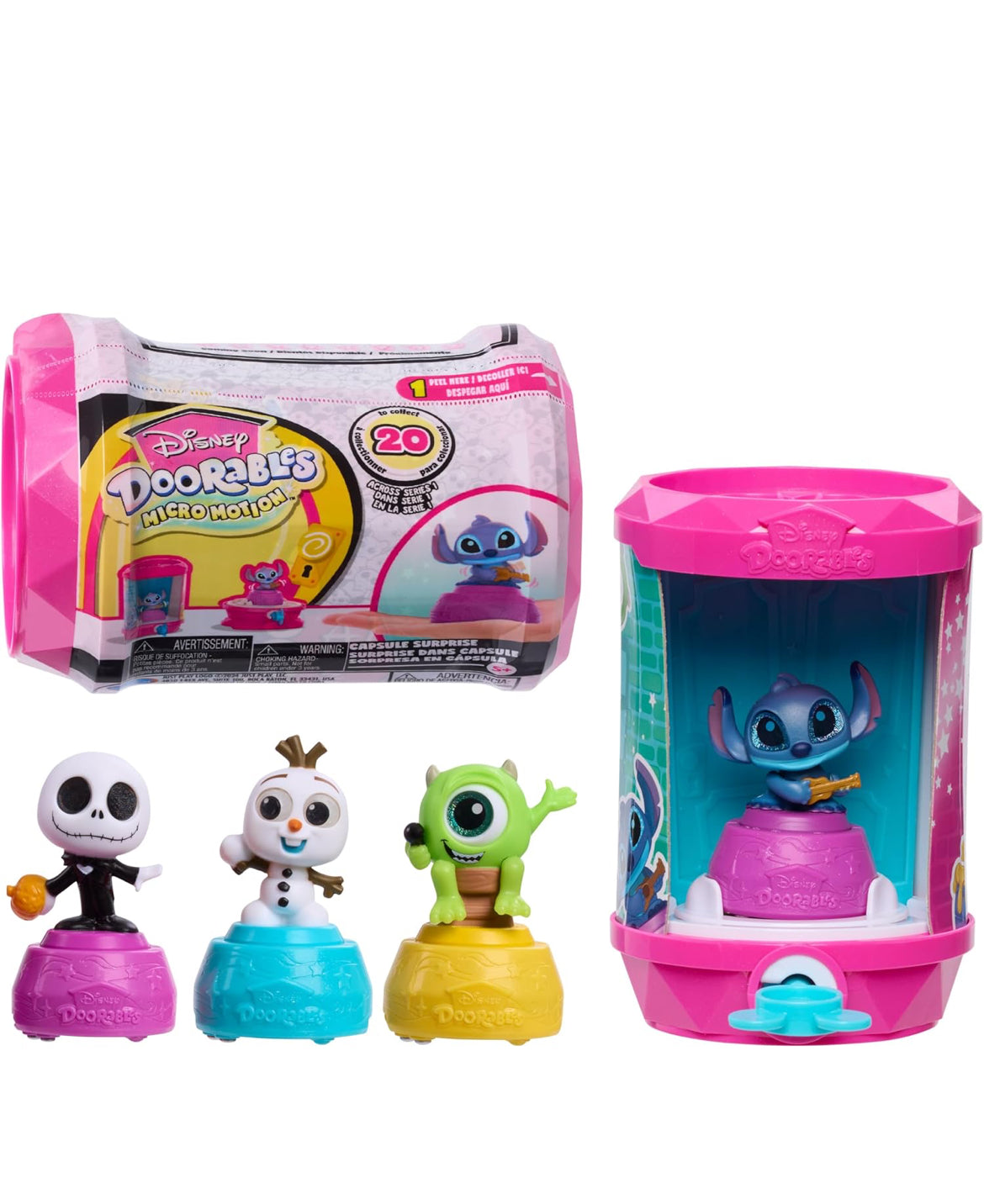 Disney Doorables Micro Motion Capsules, Kids Toys for Ages 5 Up by Just Play