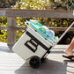 Igloo Trailmate 52Qt Wheeled Cooler, Insulated Hard Shell Ice Chest - Bone