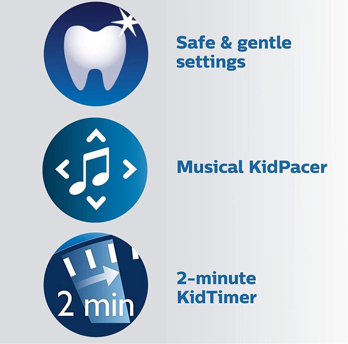 Philips Sonicare for Kids 3+ Bluetooth-gekoppelde Herlaaibare Elektriese Kragtandeborsel, Interaktief vir Beter Borsel, Pienk, HX6351/41