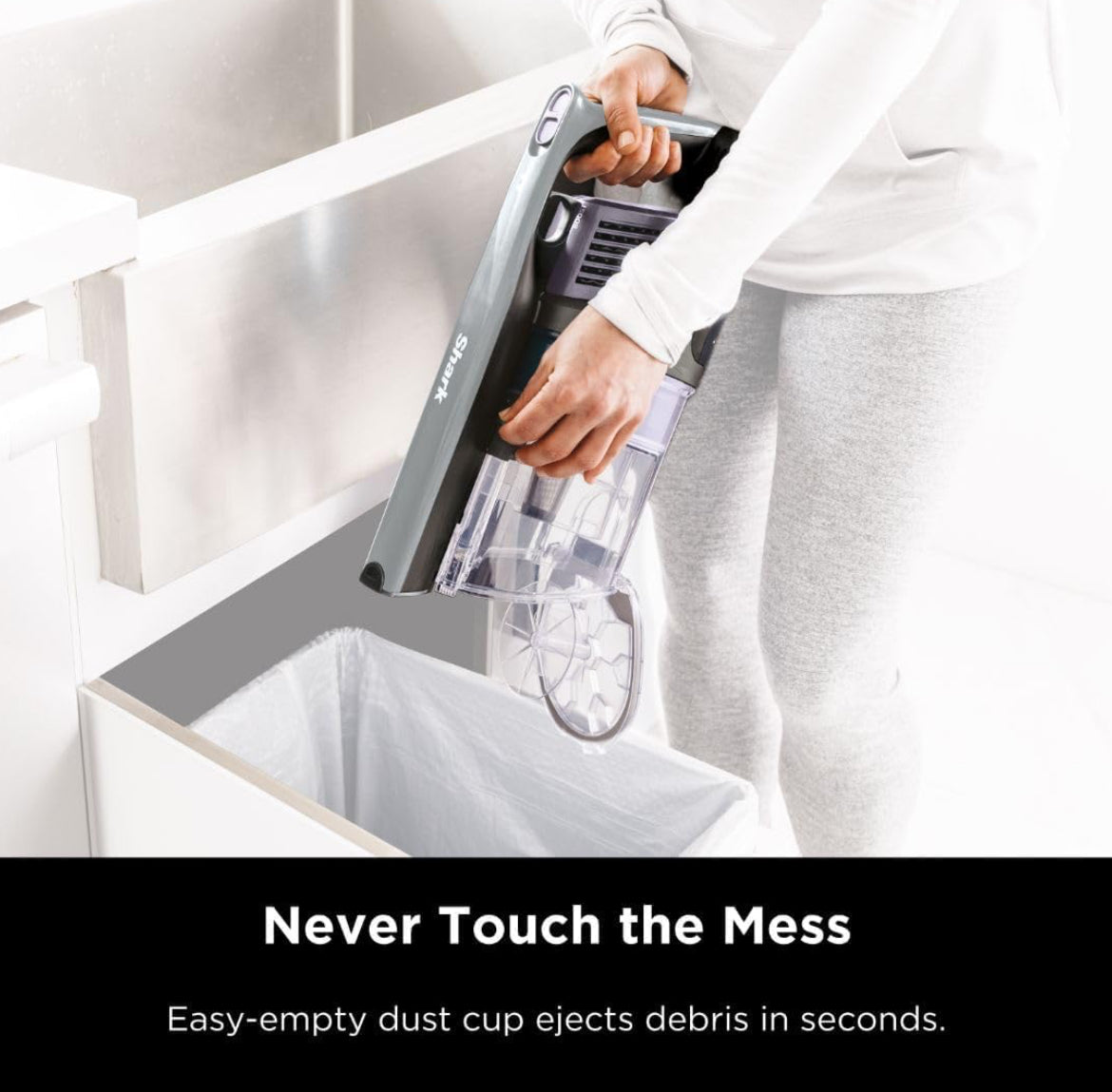 Shark Pet Cordless Stick Vacuum w/ XL Dust Cup LED Headlights,Removable Handheld -NEW