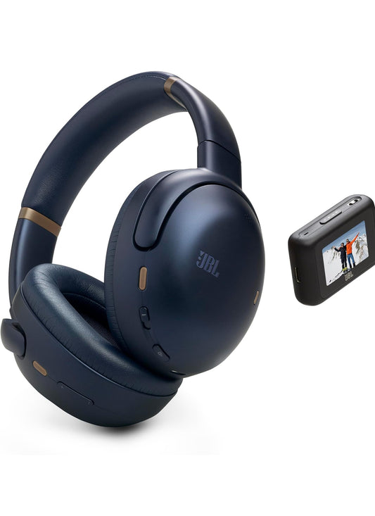 JBL Tour One M3 Smart Tx - Wireless Over-Ear Noise Cancelling Headphones with Smart Transmitter- (Blue)