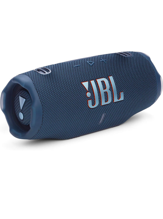 JBL Charge 6 - Portable Waterproof & Drop-Proof Bluetooth Speaker with a Sturdy/Removable Carrying Strap (Blue)