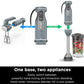Ninja CI105BRN Foodi Power Mixer System, 750-Peak-Watt Immersion Blender and Hand Mixer - Sea Salt Gray