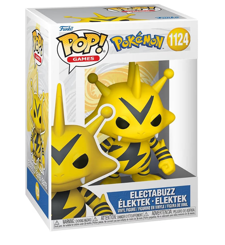 Funko Pop! Games: Pokemon - Electabuzz - Collectible Vinyl Figure