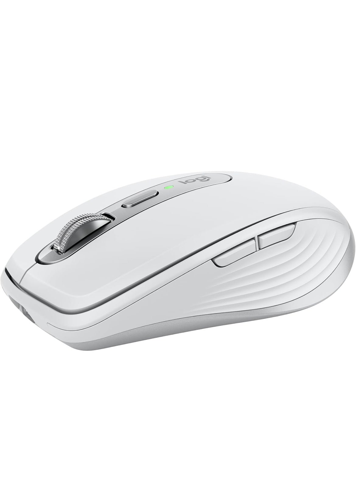 Logitech MX Anywhere 3S vir Mac, Kompakte Koordlose Bluetooth Muis, 8K DPI Enige-Oppervlak Opsporing, Stil Klieke, USB C, Koordlose Muis vir MacBook Pro, MacBook Air, iMac, iPad - Liggrys