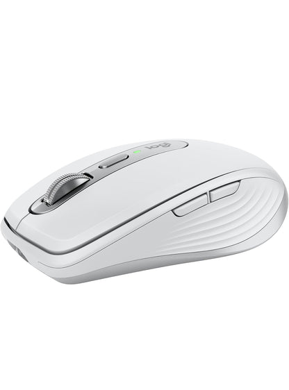 Logitech MX Anywhere 3S vir Mac, Kompakte Koordlose Bluetooth Muis, 8K DPI Enige-Oppervlak Opsporing, Stil Klieke, USB C, Koordlose Muis vir MacBook Pro, MacBook Air, iMac, iPad - Liggrys