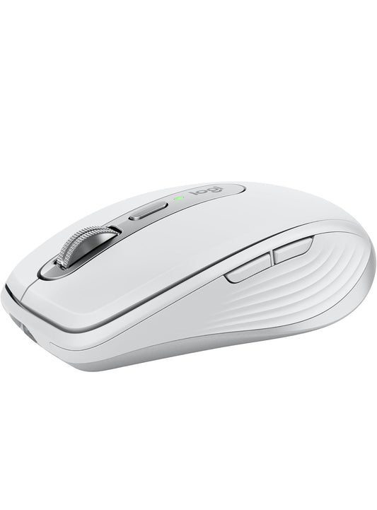 Logitech MX Anywhere 3S vir Mac, Kompakte Koordlose Bluetooth Muis, 8K DPI Enige-Oppervlak Opsporing, Stil Klieke, USB C, Koordlose Muis vir MacBook Pro, MacBook Air, iMac, iPad - Liggrys