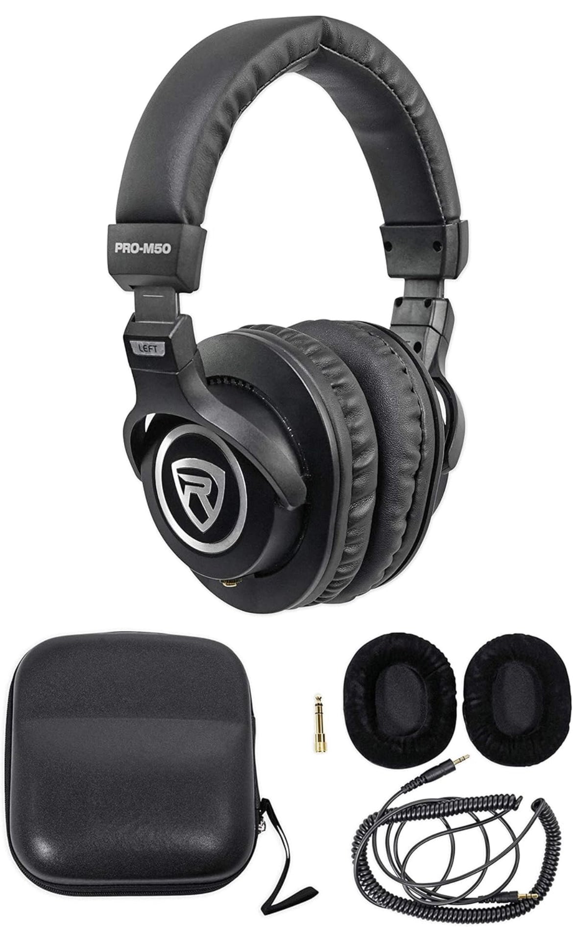 Rockville Apm6c 6.5" 2-Way 350W Active/Powered USB Studio Monitor Speakers Pair