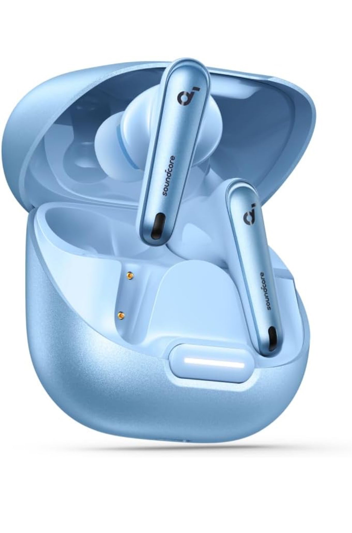 Soundcore by Anker Liberty 4 NC Wireless Noise Cancelling Earbuds, 98.5% Noise Reduction, Adaptive Noise Cancelling to Ears and Environment, Hi-Res Sound, 50H Battery, Wireless Charging, Bluetooth 5.3