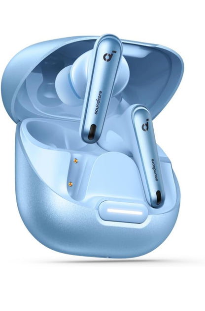 Soundcore by Anker Liberty 4 NC Wireless Noise Cancelling Earbuds, 98.5% Noise Reduction, Adaptive Noise Cancelling to Ears and Environment, Hi-Res Sound, 50H Battery, Wireless Charging, Bluetooth 5.3