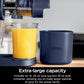 Ninja NeverClog Cold Press Juicer, Powerful Slow Juicer with Total Pulp Control, Countertop, Electric, 2 Pulp Functions - Blue/Navy (JC151NV)