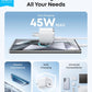 Anker Nano 45W Type C Charger Fast Charging, Compact and Foldable - (White)