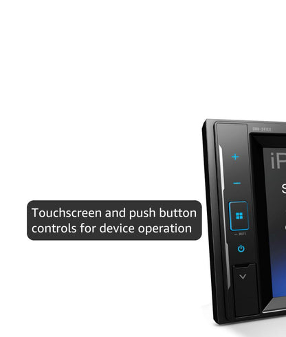Pioneer DMH-241EX 6.2" Resistive Touchscreen Double Din Car Stereo
Digital Multimedia Receiver, Bluetooth, Backup Camera, AM/FM Radio, FLAC, USB, Short Chassis, 13-Band EQ, 50W x 4 Output